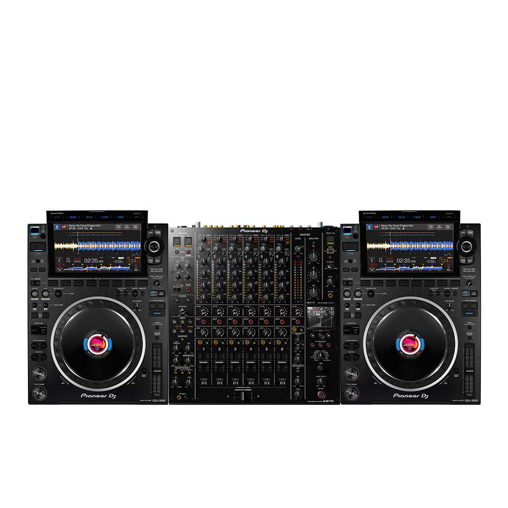 Pioneer CDJ 3000 V10 White Sound Ibiza Delivering Fun