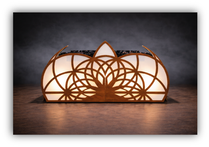 Cabina DJ Wood Facade