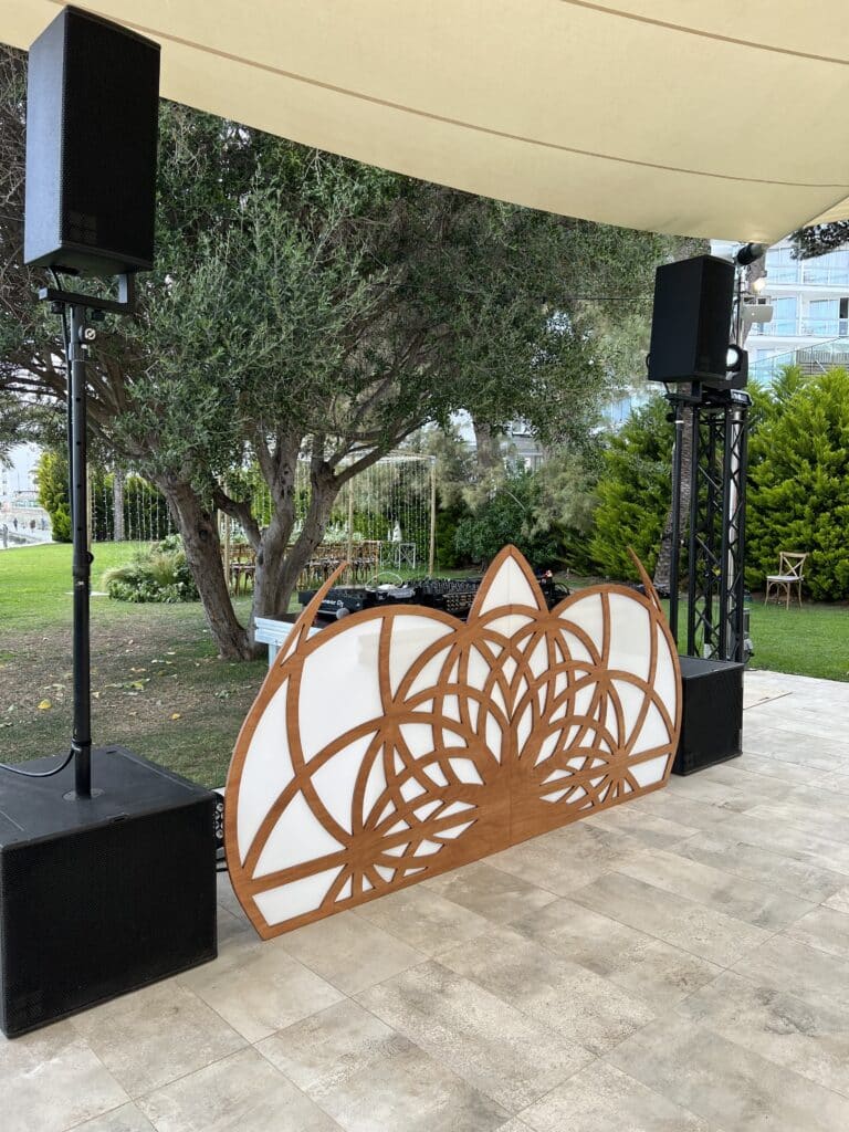 DJ Booth Wood Farcade