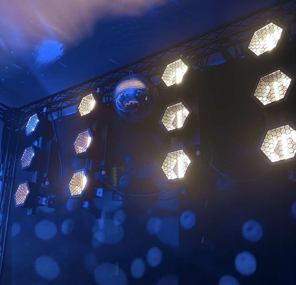DJ and sound equipment rental setup for villas in Ibiza