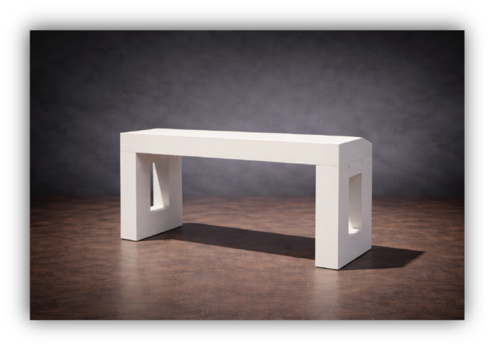 White Wood Booth
