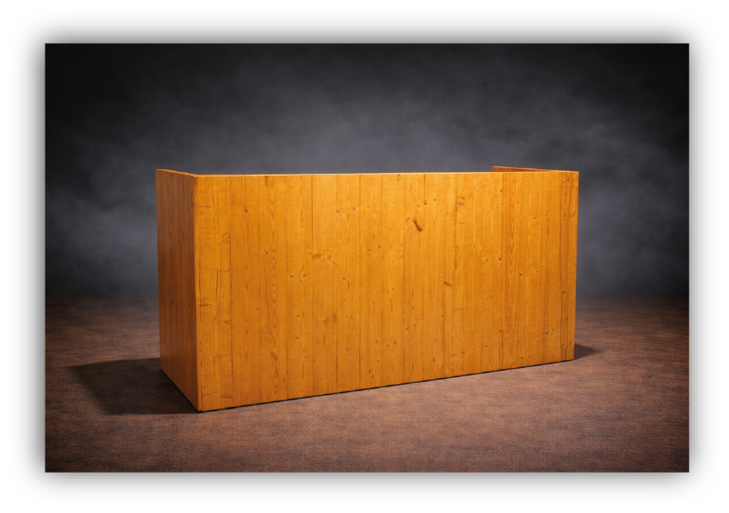 Rustic Wood Booth