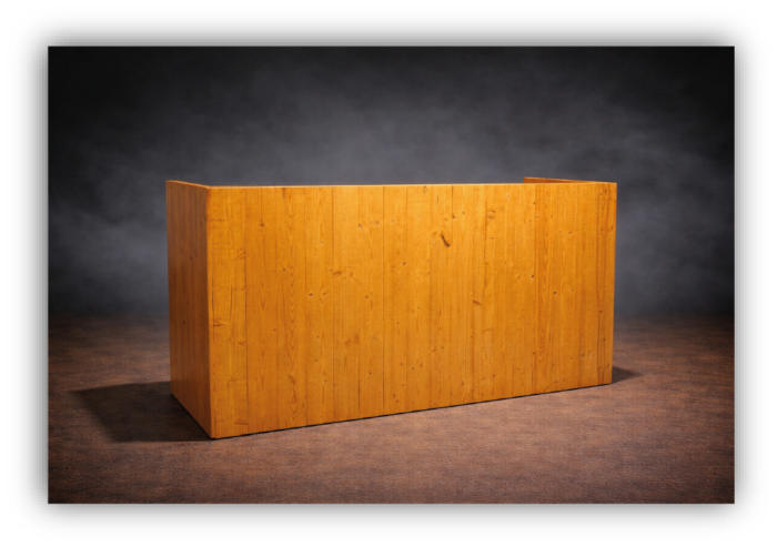 Rustic Wood Booth