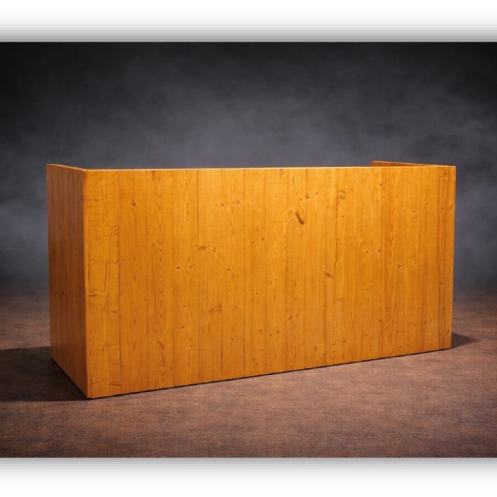Rustic Wood Booth