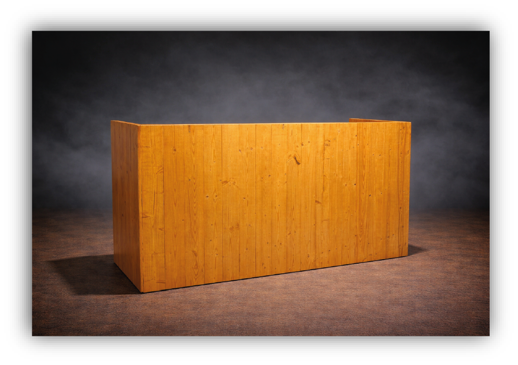 Rustic Wood Booth - Image 1