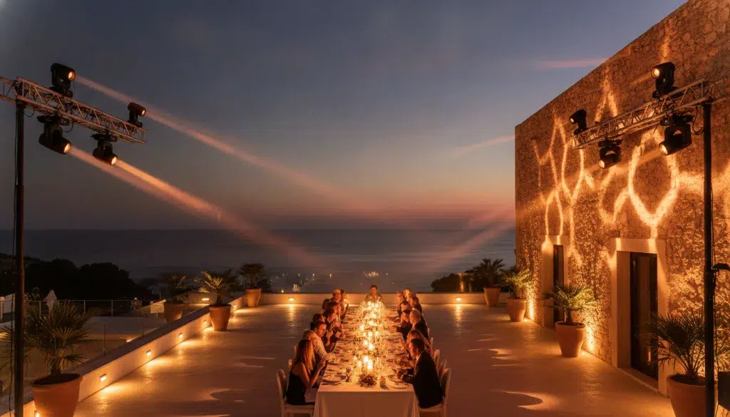 Event Lighting Design in Ibiza: How Light Transforms Your Venue